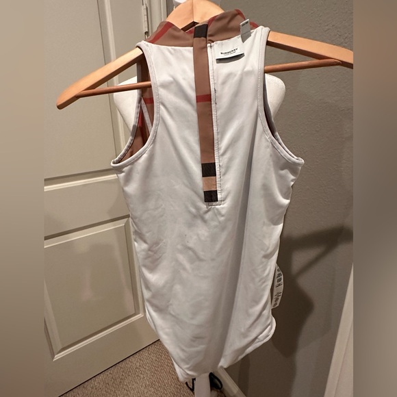 Burberry | Girl’s One Piece Swimwear | Size 14Y | Color Archive Beige IP Check - Picture 11 of 14